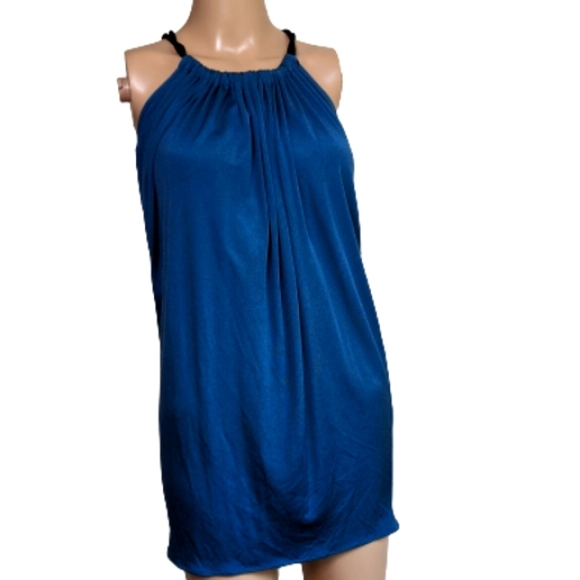 Mara Hoffman Sleeveless Blue Silk Top Size XS - Picture 3 of 10